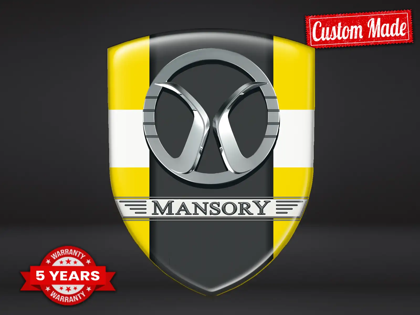 Mansory Striscioni Parabrezza Tuning Professionali Regolabili